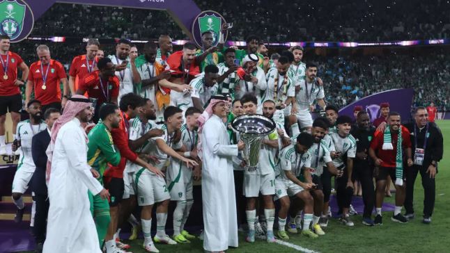 لأول مرة في تاريخه/ الأهلي السعودي يتوج بلقب دوري أبطال آسيا للنخبة 